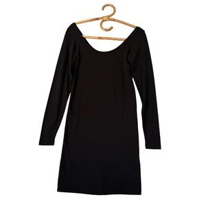 Samsoe Samsoe | Black Sik 265 Basic Light Jersey Dress Size S/M